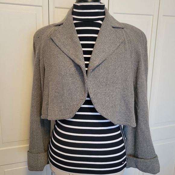 Vintage Georges Marciano (pre-Guess) Wool Blend Cropped Jacket - Picture 1 of 15